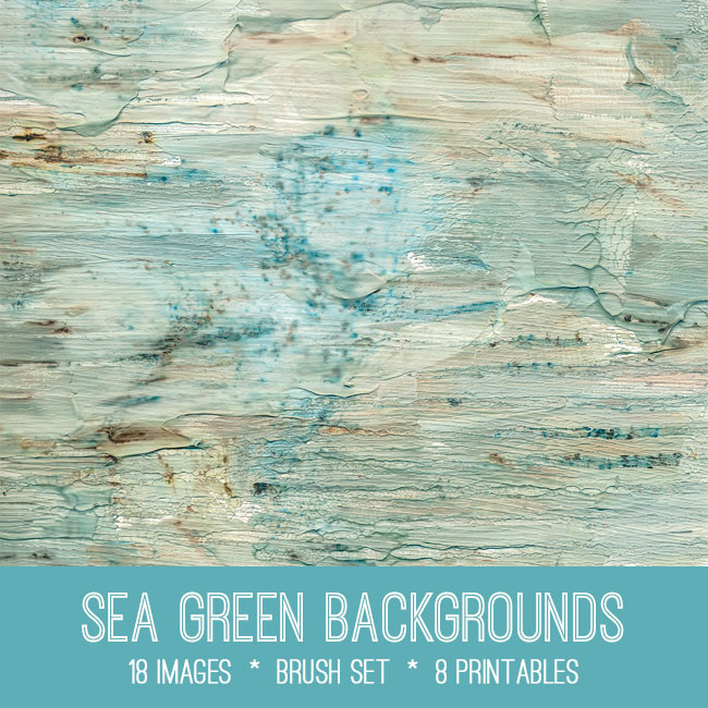 Background pattern Sea green abstract