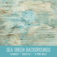 Sea Green Painted background
