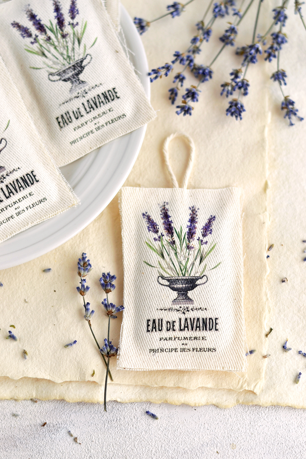 How To Make Lavender Sachets Without Sewing (Easy) - A Quaint Life