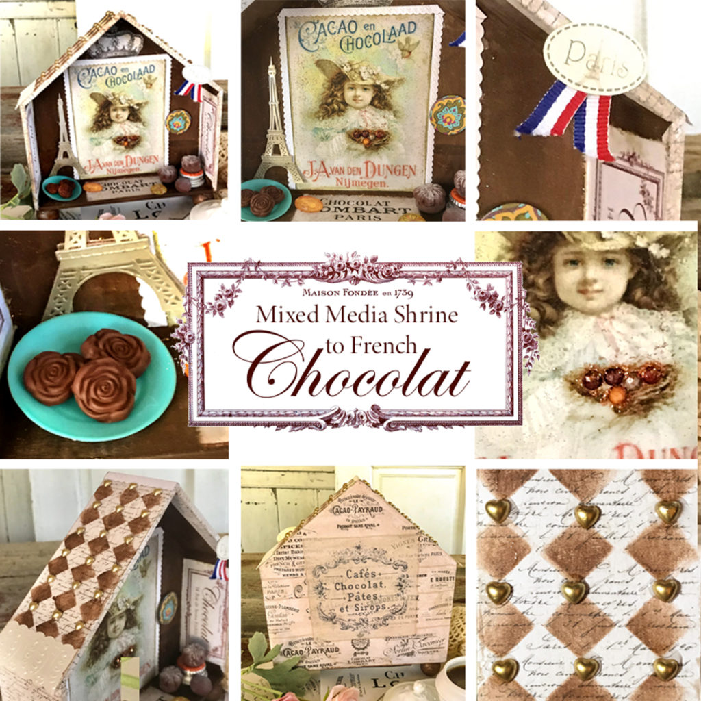 Finishing Details of Shrine to French Chocolate