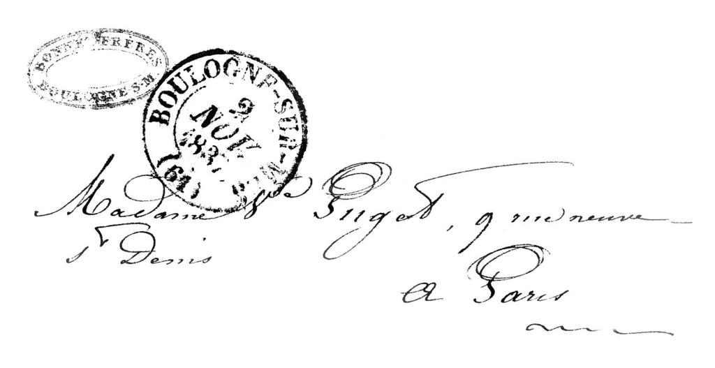 french postmark image