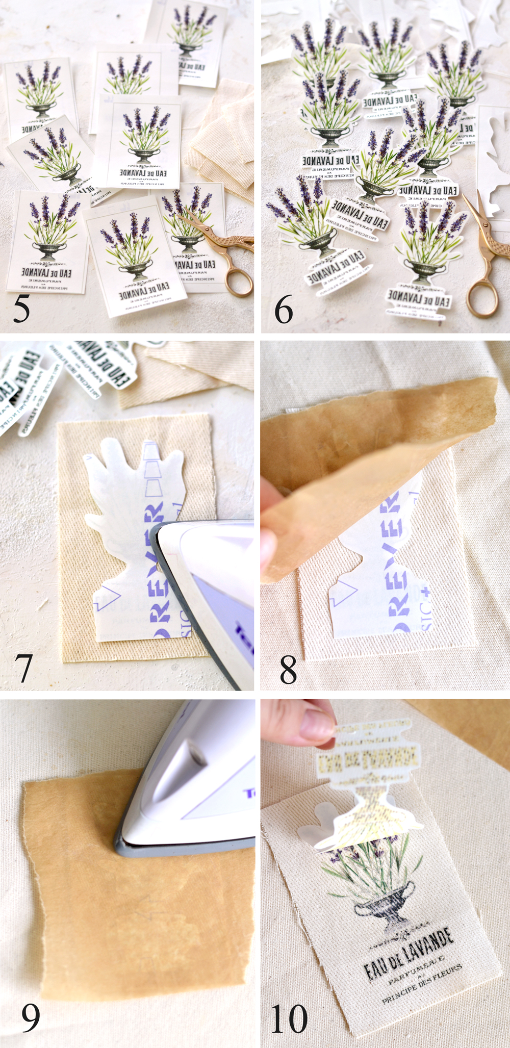 Easy No Sew Lavender Sachets - Mother Thyme