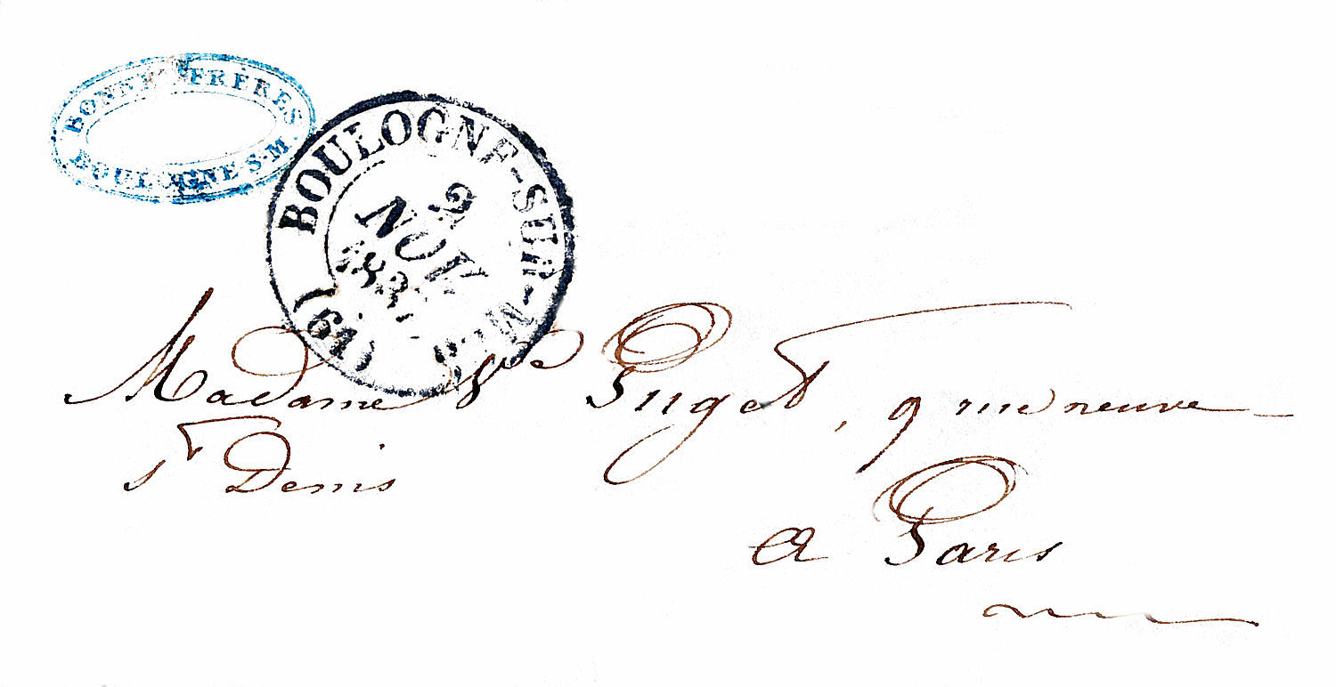 French Ephemera Postmark
