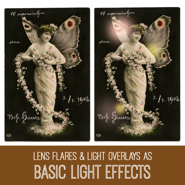 Fairies with light