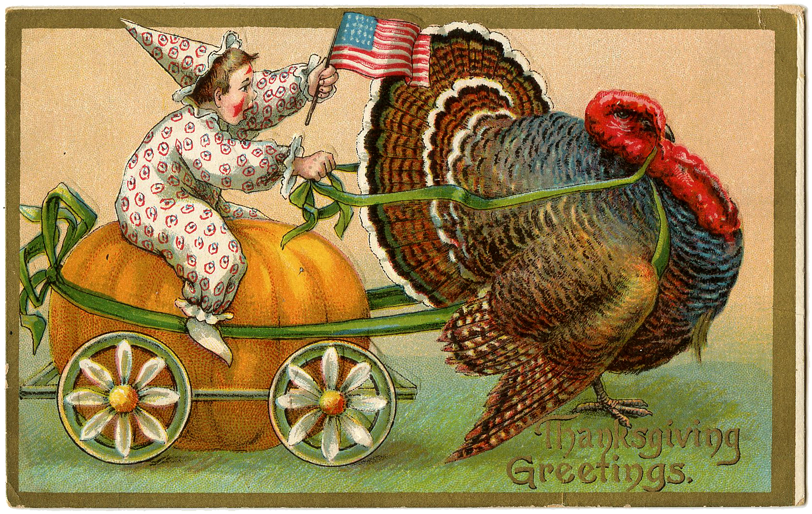 Happy Thanksgiving Image with Turkey