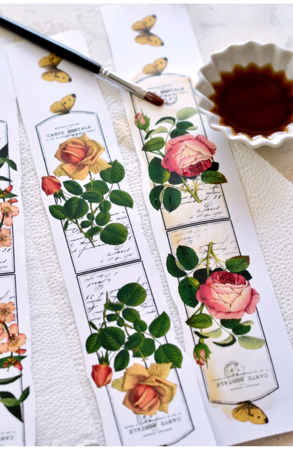 Paper Bookmarks (Butterflies)! - The Graphics Fairy