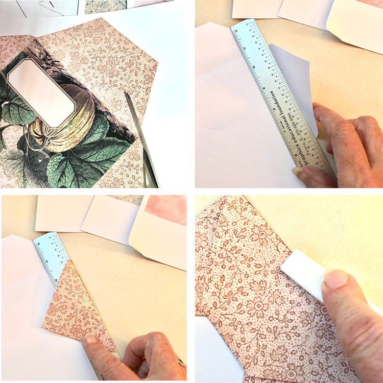 How to Make an Envelope Trim and Fold Composite