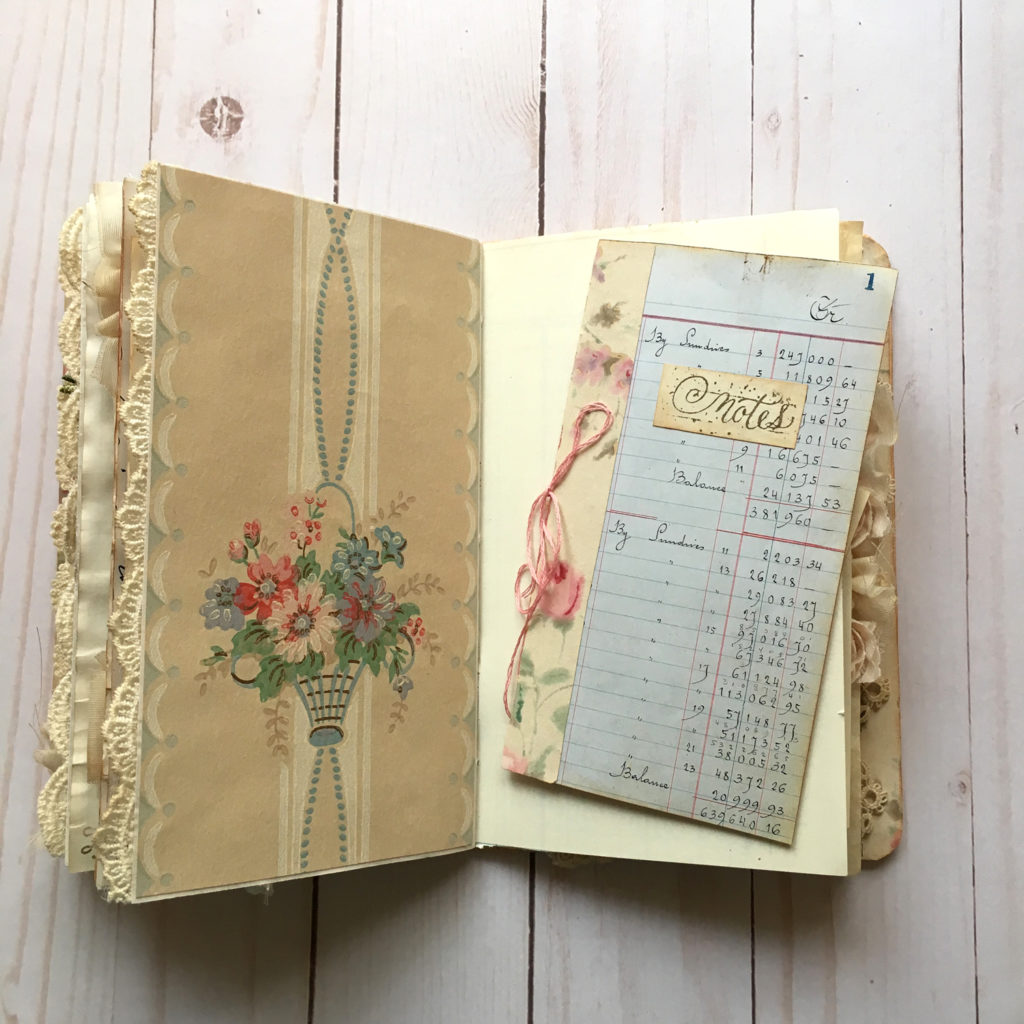 Ladies Keepsake Handmade Book