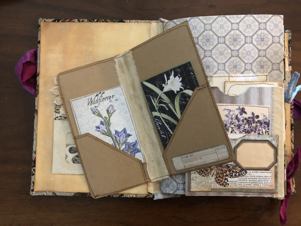 Page layout from Garden Journal