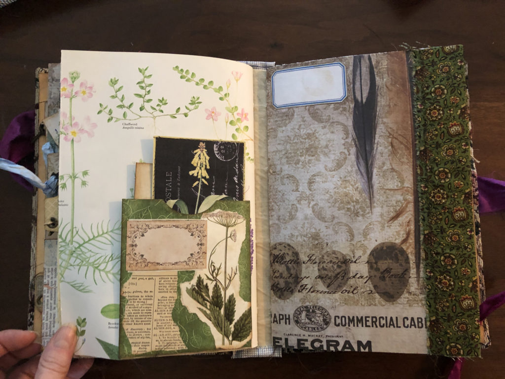 Garden themed Smashbook