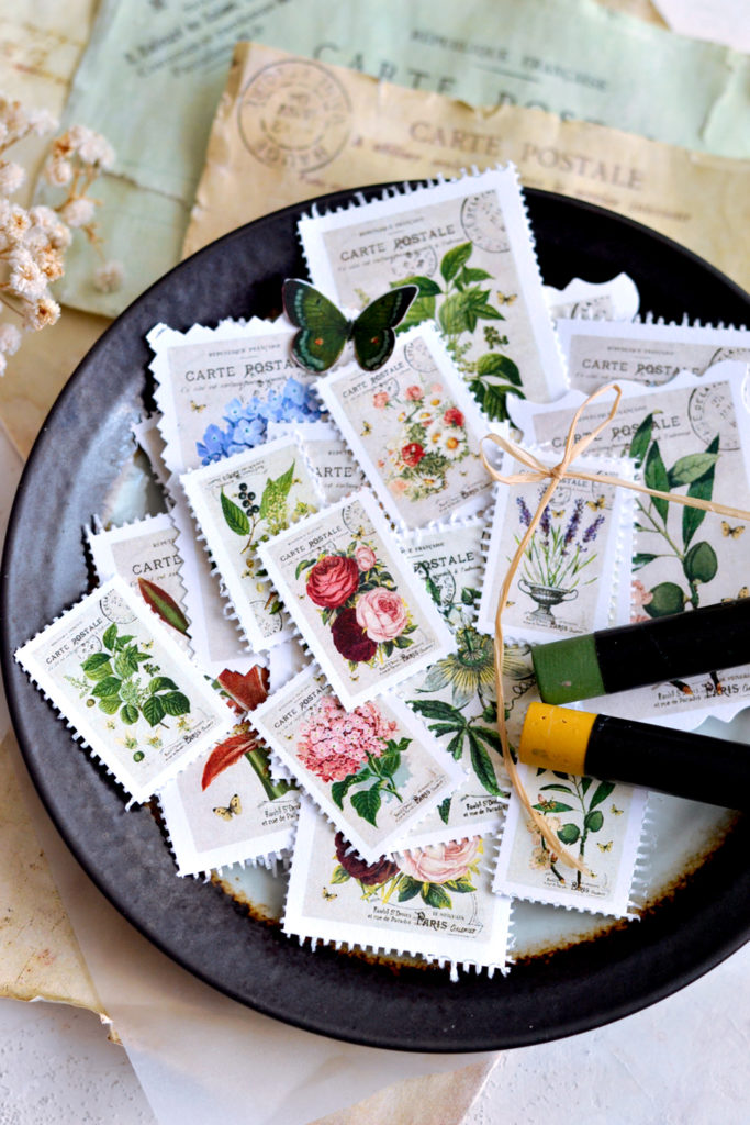 DIY Faux Postage Stamps!