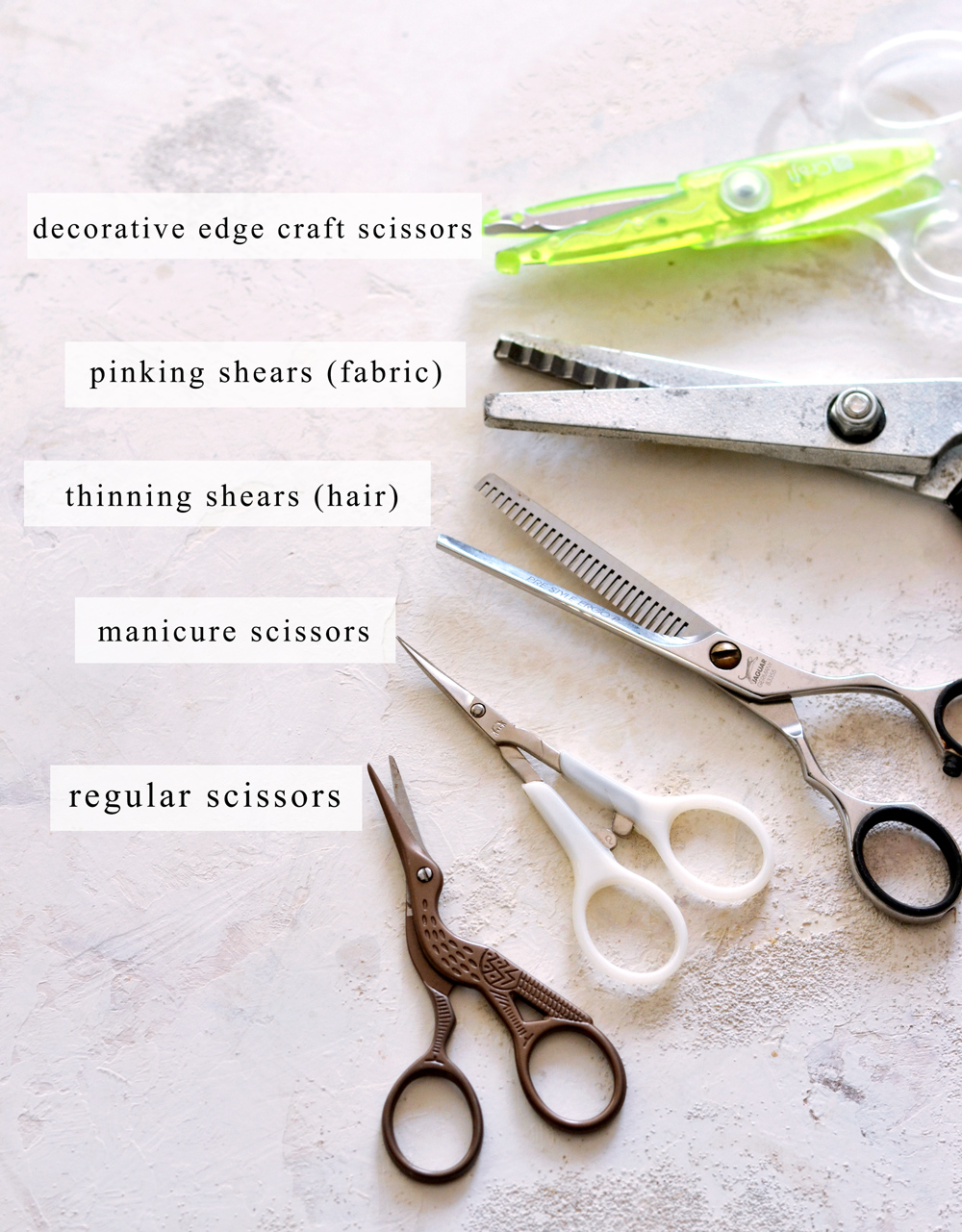 Mr Pen- Pinking Shears, Zig Zag Scissors, Pinking Shears for Fabric, Decorative Edge Scissors, Pinking Scissors, Scissors with Designs, Jagged Edge