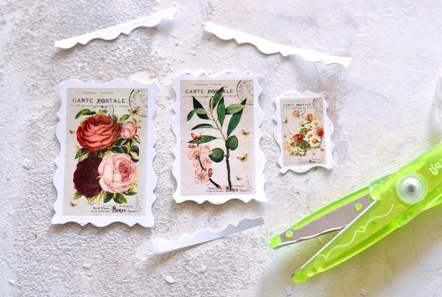 DIY Vintage Postage Stamps + free printable - Dreams Factory