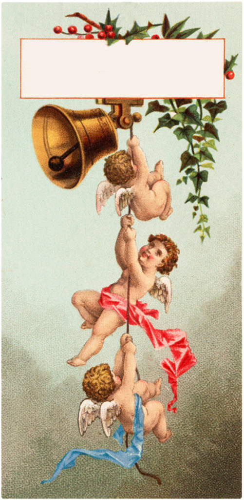 cherubs bells tag image