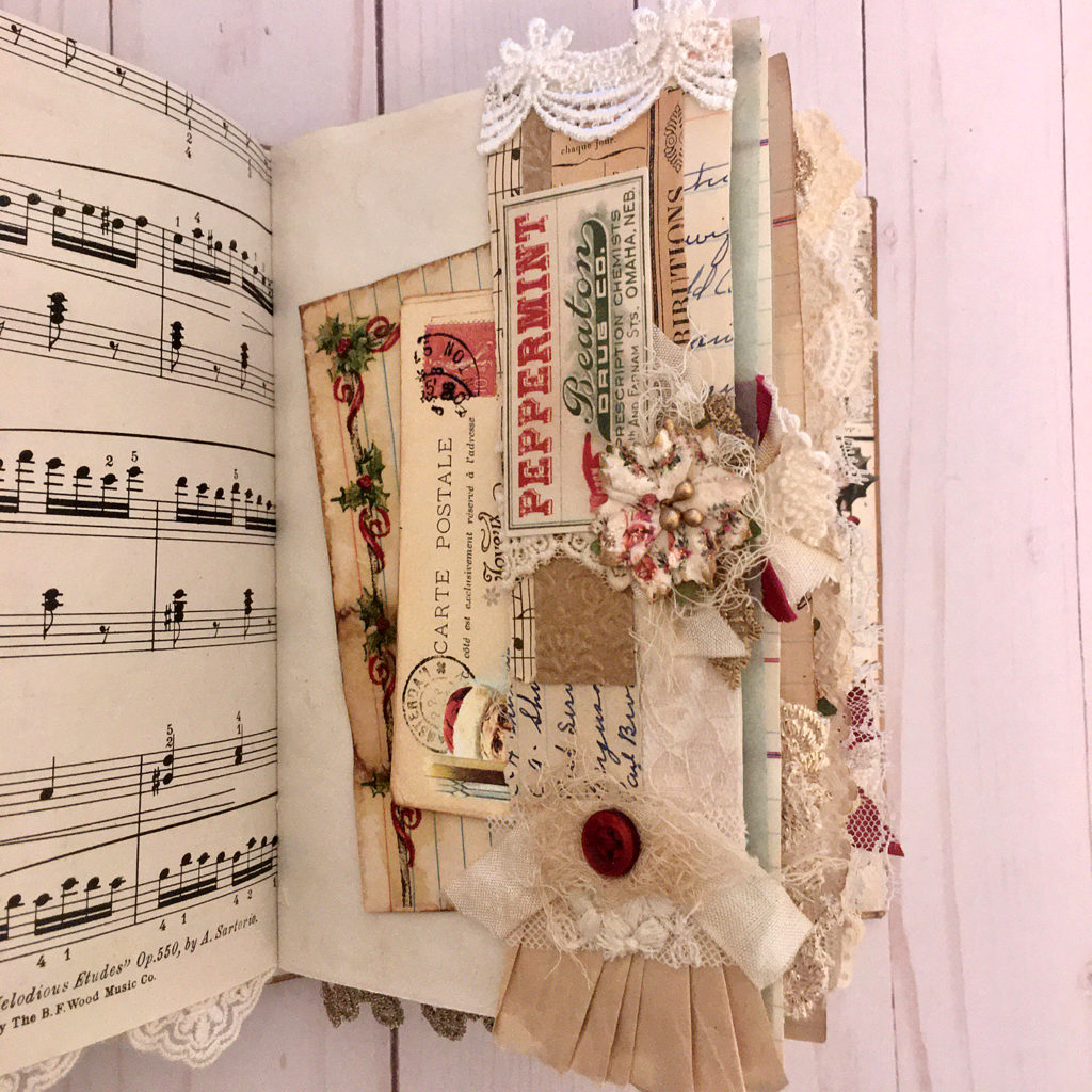 Victorian Christmas Keepsake Journal - Beth Wallen - The Graphics Fairy