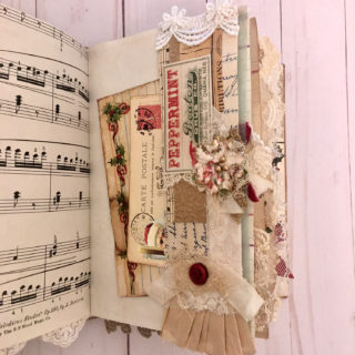 Victorian Christmas Keepsake Journal - Beth Wallen - The Graphics Fairy