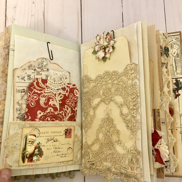 Victorian Christmas Keepsake Journal - Beth Wallen - The Graphics Fairy