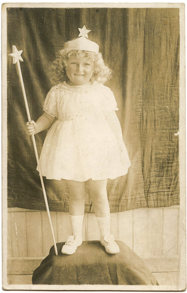 fairy princess vintage photo photograph image