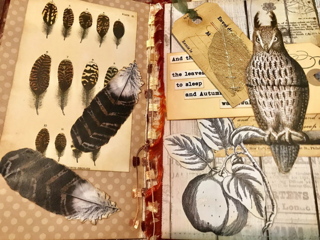 Feathers Junk Journal 