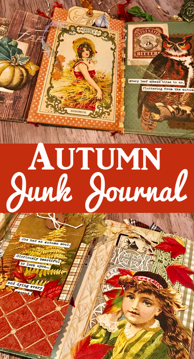 Fall Junk Journal Pin