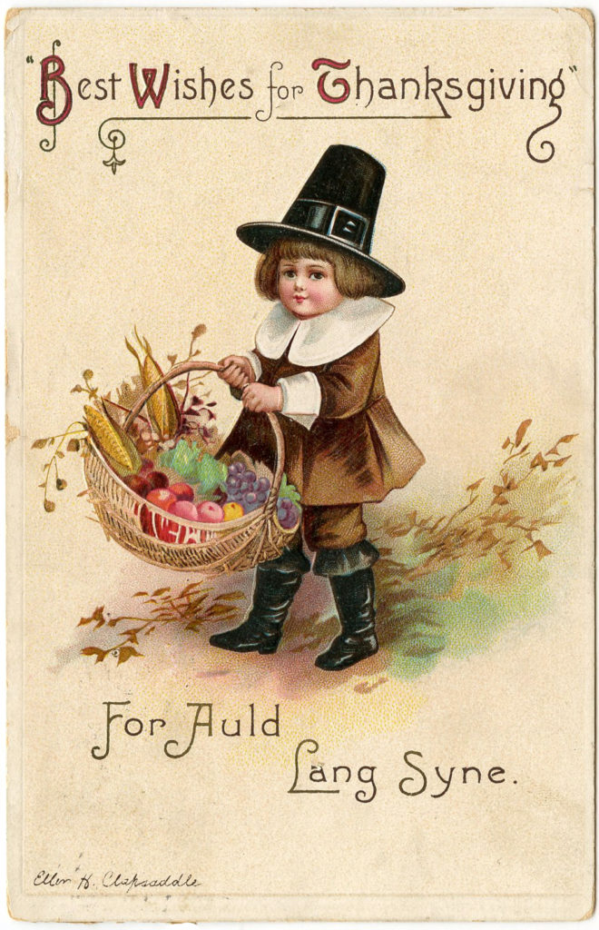 Thanksgiving Pilgrim Boy