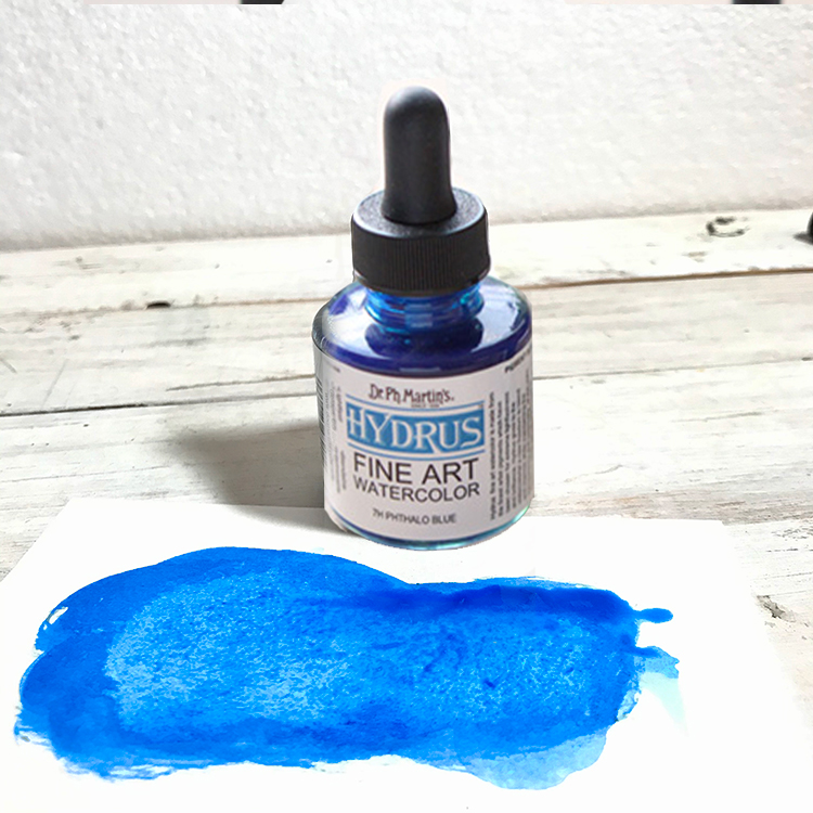 Watercolor Inks for Mixed Media