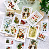 Christmas postage stamps