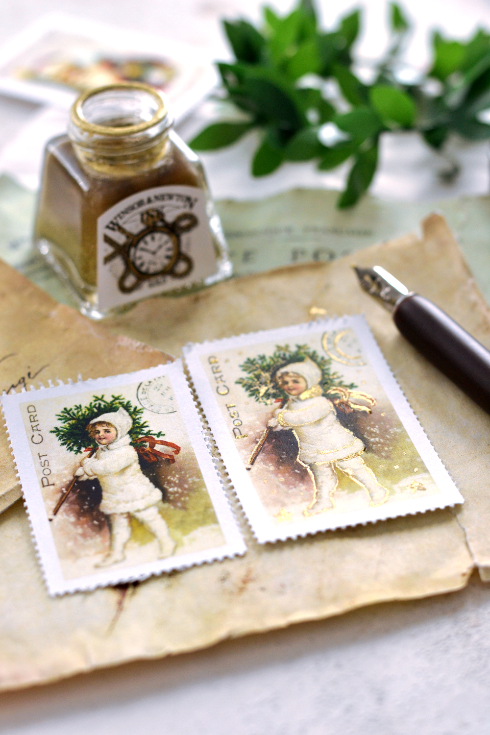 DIY Faux Postage Stamps! & free printable! - The Graphics Fairy