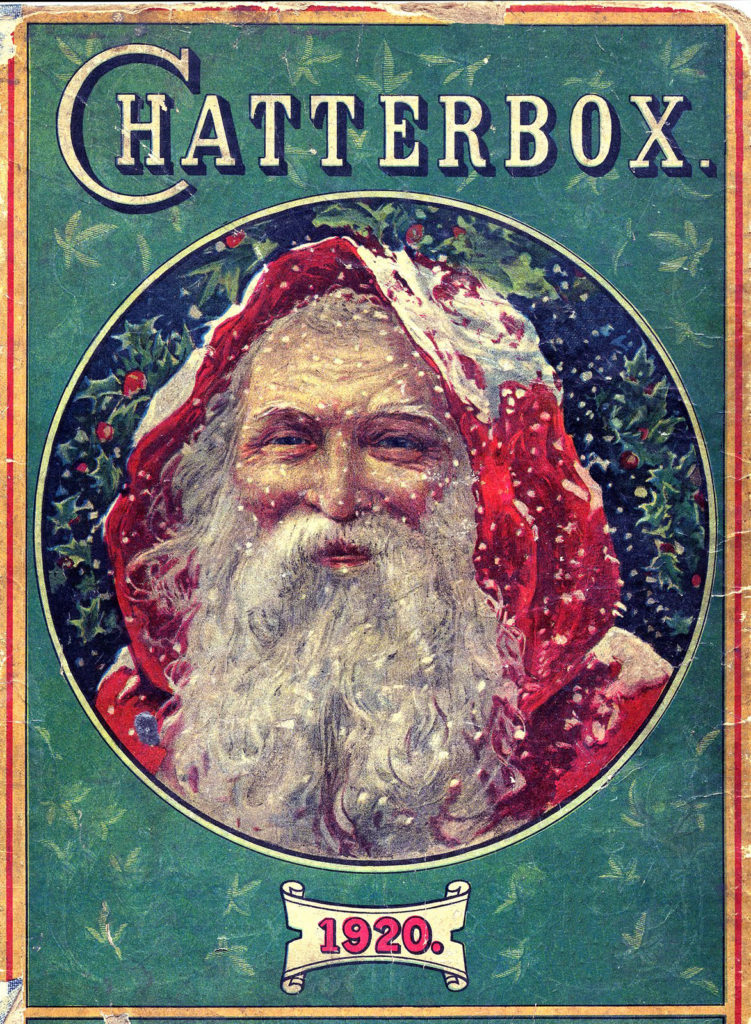 Santa Vintage Book Image