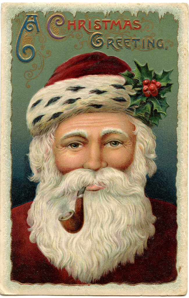 Best Santa Face Image