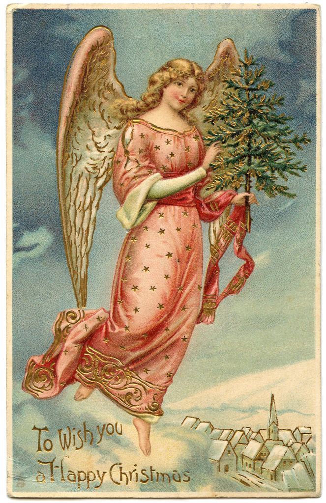 Vintage Christmas Angels 