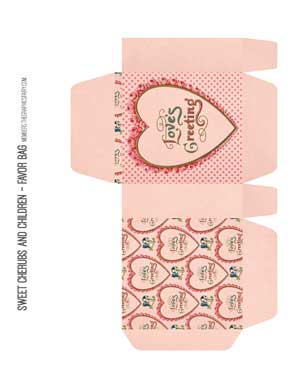 Valentine Collage envelope