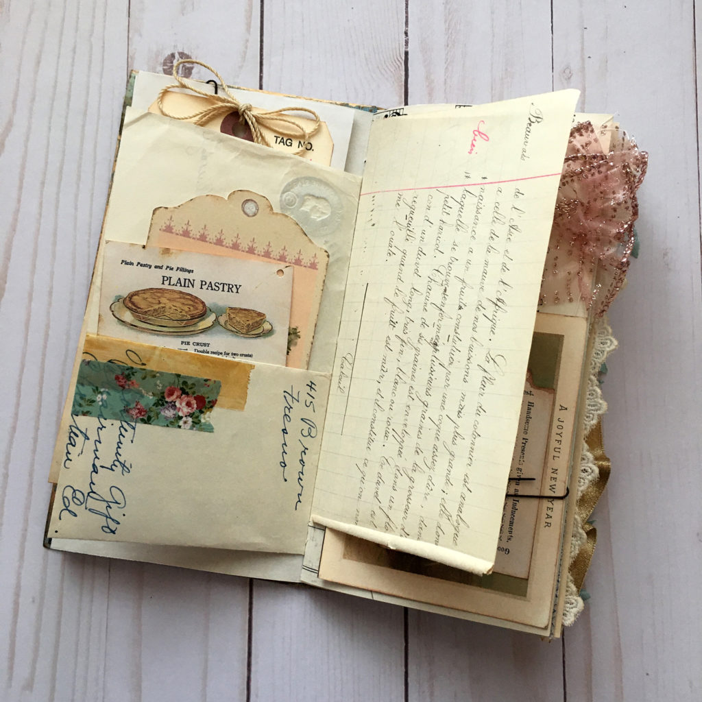 Vintage Traveler's Celebration Junk Journal - Beth Wallen - The ...