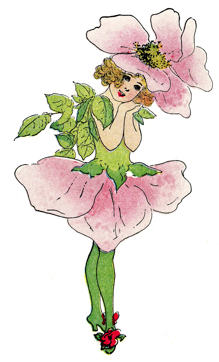 21 Flower Fairy Clipart! The Graphics Fairy
