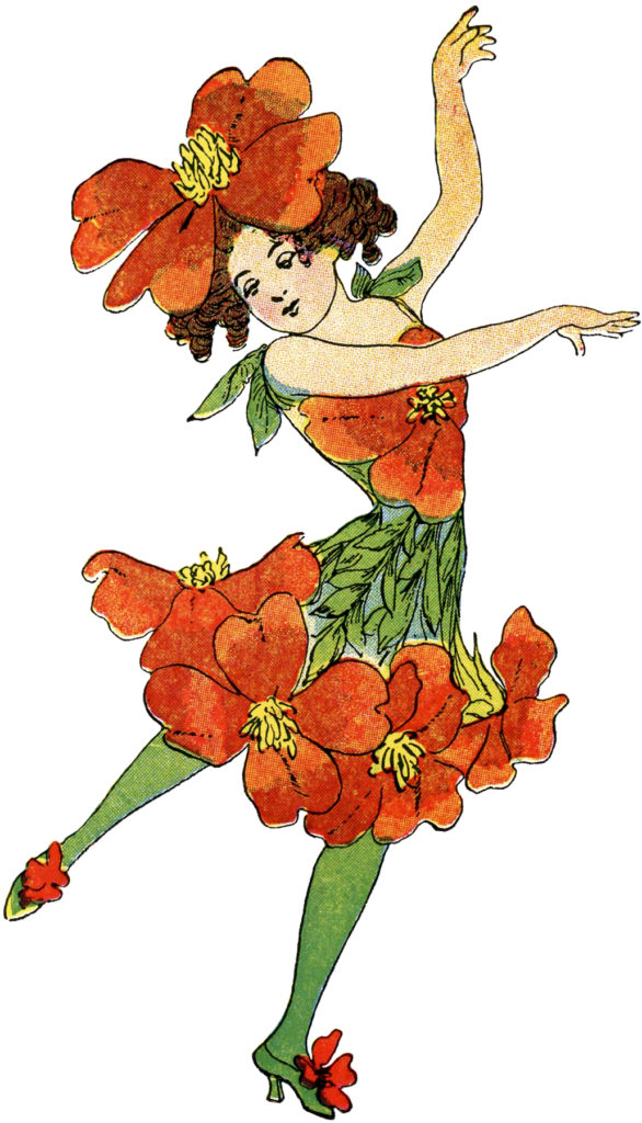 21 Flower Fairy Clipart! The Graphics Fairy