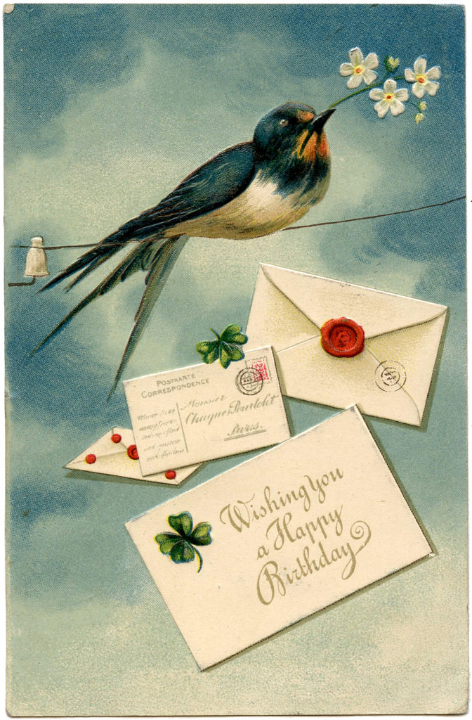 9 Happy Birthday Bird Images! - The Graphics Fairy