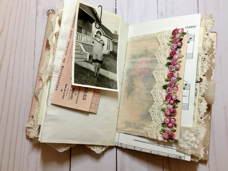 Springtime Vintage Junk Journal by Beth Wallen! - The Graphics Fairy