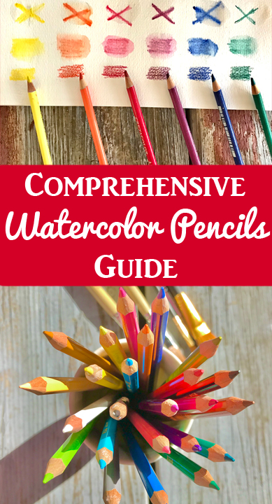 Watercolor Pencils - A Comprehensive Guide! - The Graphics Fairy