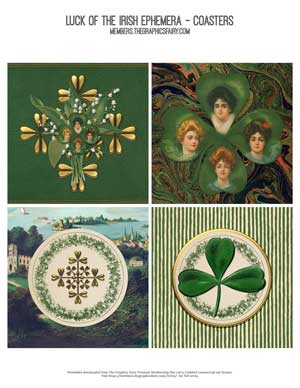 St Patrick's Day Collage