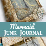 Mermaid Junk Journal Pin