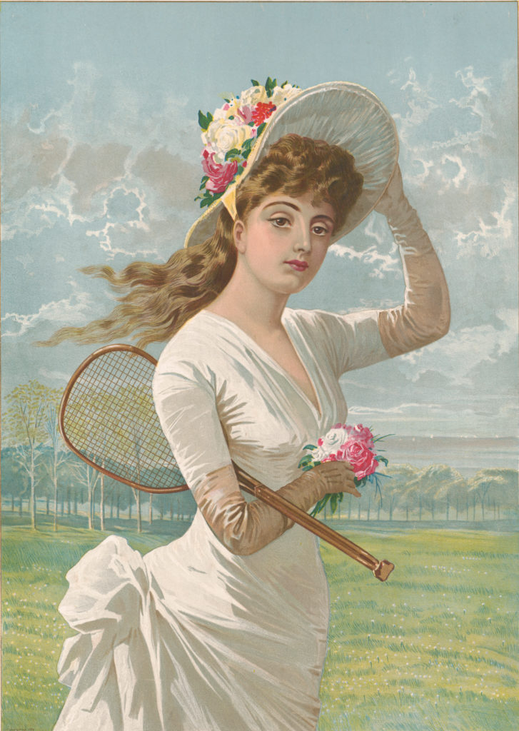 Tennis Lady Image