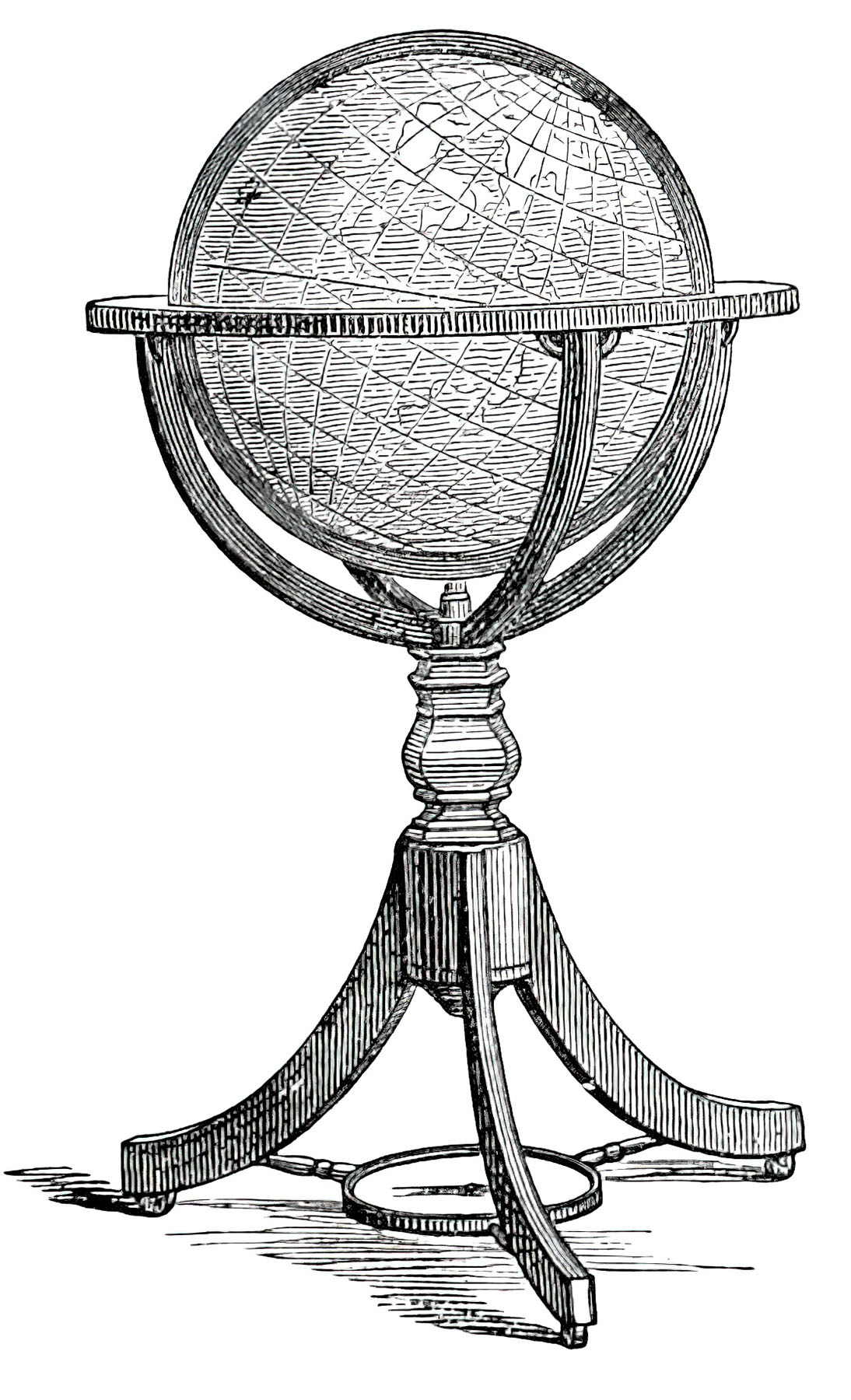 Vintage Globe Clipart