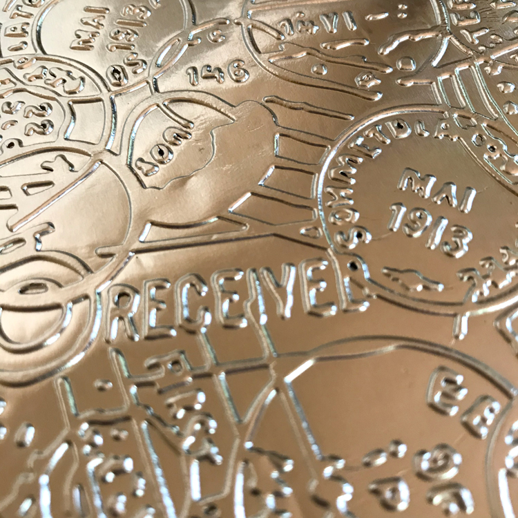 Aluminum For Embossing at Kandice Corder blog