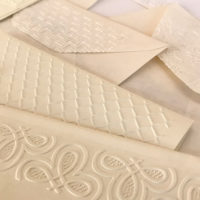 Embossed Envelope Flaps Close 1