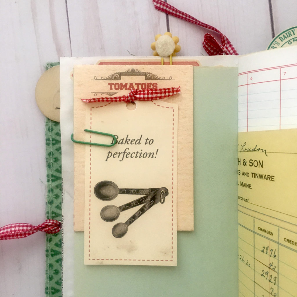 Retro Kitchen Recipe Tags