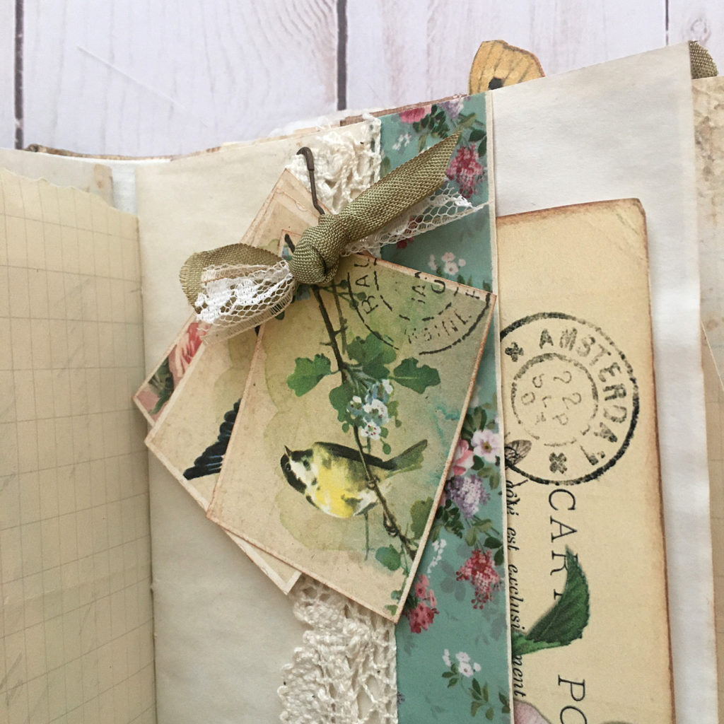 Botanical Junk Journal Embellishments