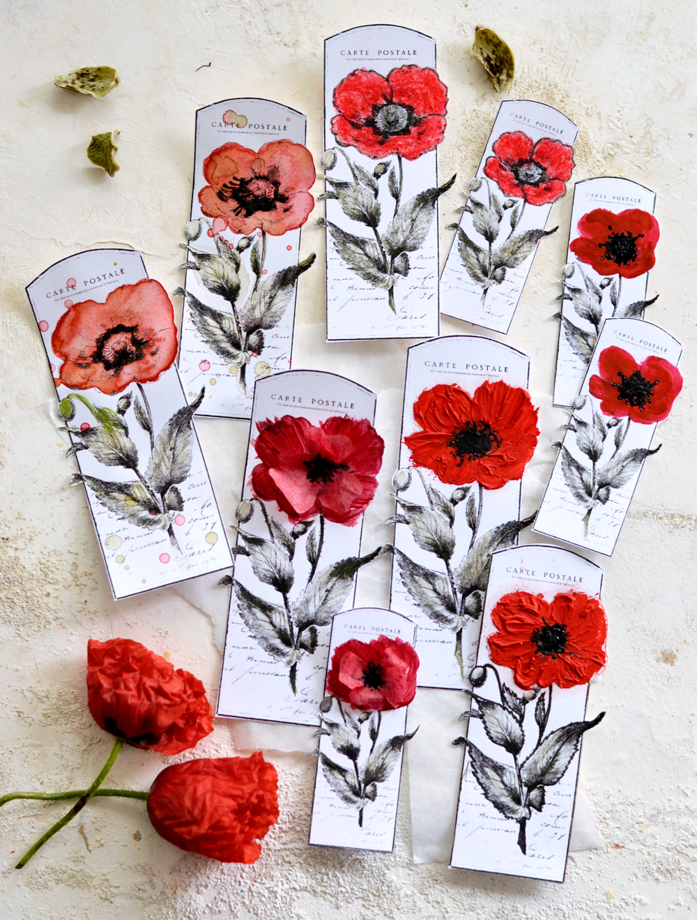 handmade poppy - PresentPerfect Creations  ART FLOWERS - Translating  Nature into Fashion