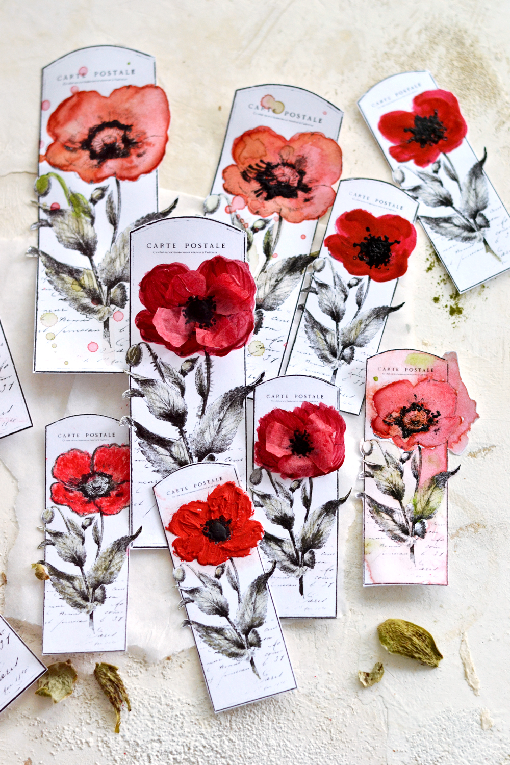 Finished Red Poppy Crafts