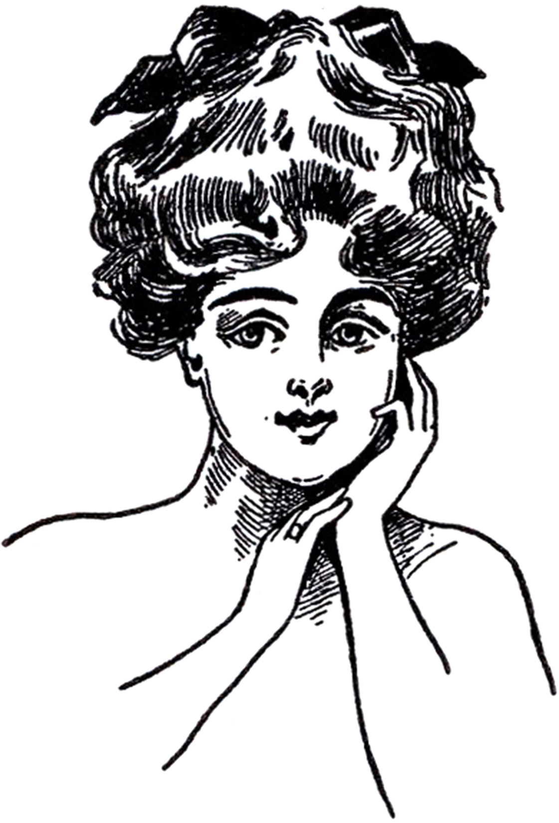 gibson girls coloring pages
