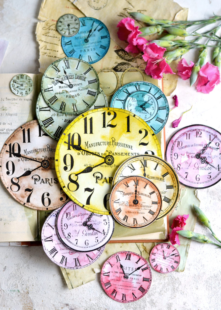 Craft Clock Faces! - The Graphics Fairy